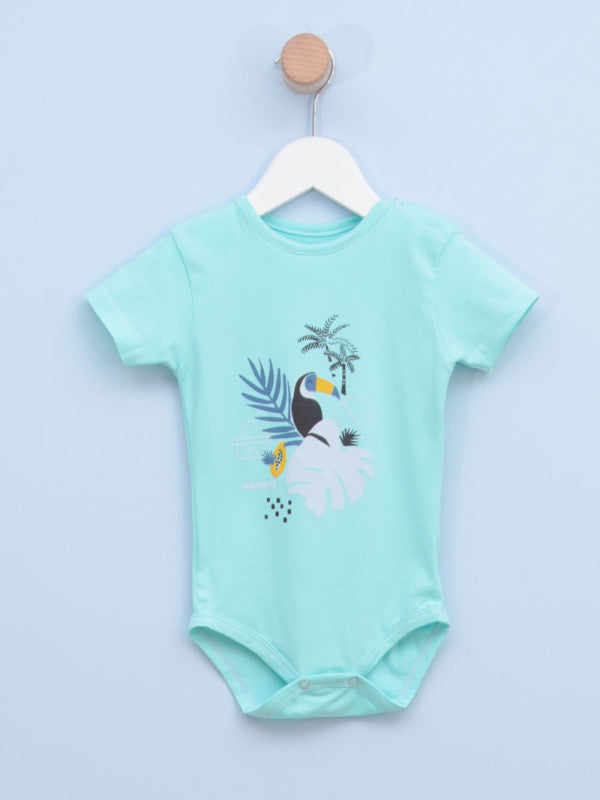 Bodi za bebe dečake 0014 68 Tirkiz
