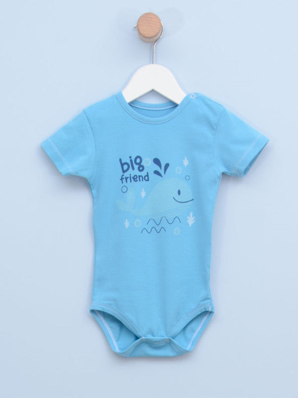 Bodi za bebe dečake 0014 68 Plava