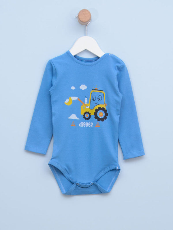 Bodi za bebe dečake 0316 68 Plava