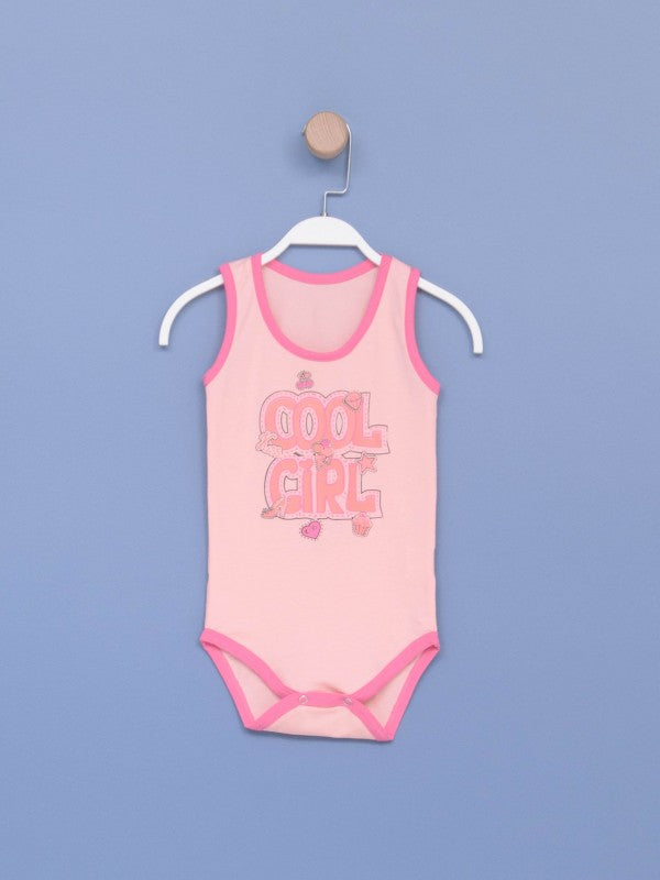 Bodi za bebe devojčice 0010 - NOVO - 62 Kajsija