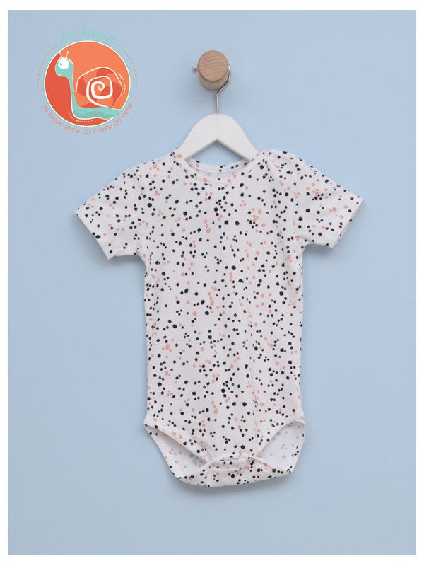 Bodi za bebe devojčice 0014 68 Bež