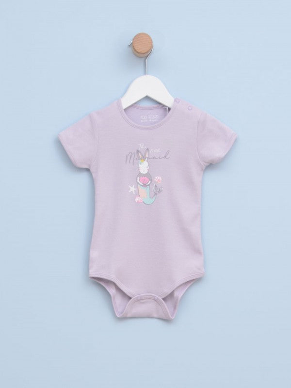 Bodi za bebe PL23-2BOKR43 62 Svetlo lila