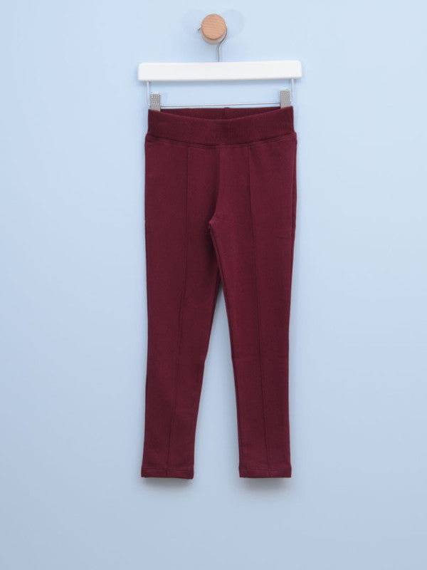 Helanke za devojčice 2-056 6 Bordo