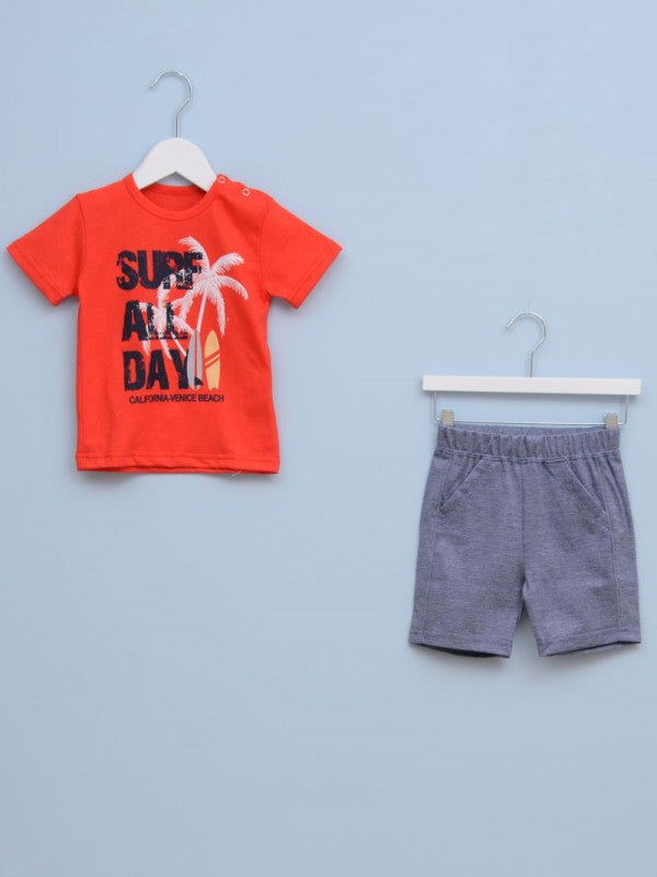 Komplet za bebe 23024 68 Crvena
