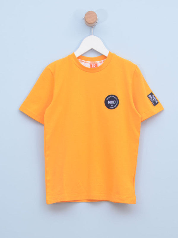 Majica za dečake 416 6 Oranž