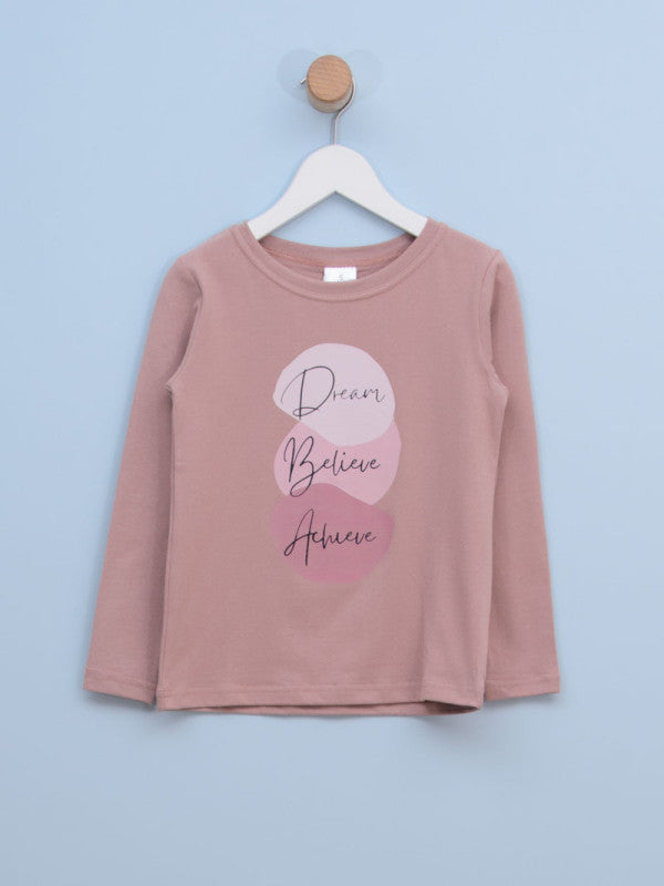 Majica za devojčice 2-001 6 Roze