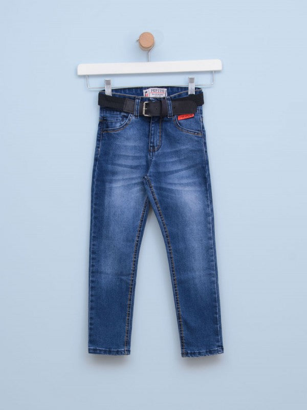 Pantalone za dečake 152 6 Teksas plava
