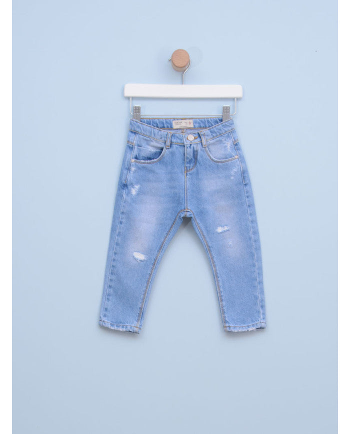 Pantalone za dečake 4689 2 Teksas plava