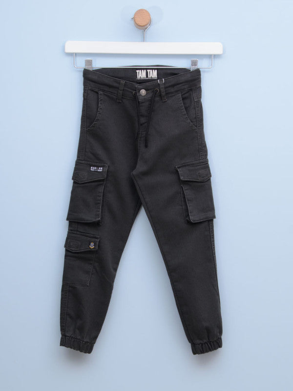 Pantalone za dečake 8881 6 Tamno zelena