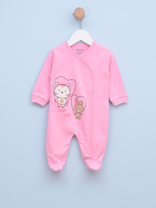 Štrampla za bebe devojčice HOP HOP 56 Roze