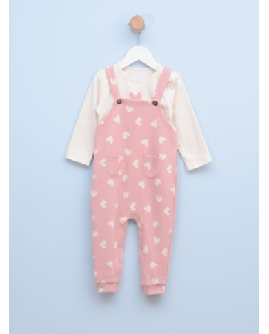 Set sa pantalonama za  bebe devojčice JZ24-2KOM2DA02