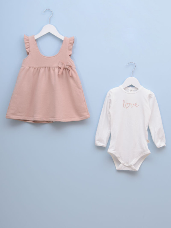 Bebi set haljina+bodi
