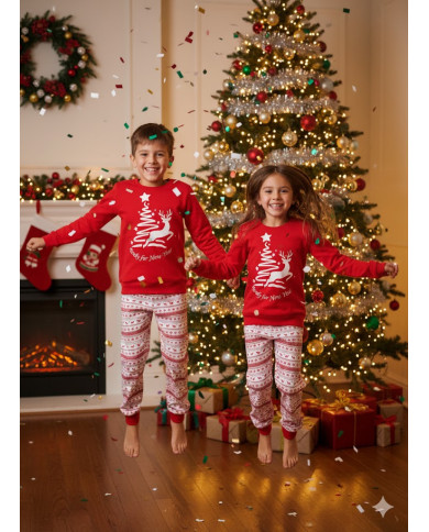 Pidžama za decu novogodišnja NG26