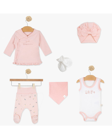 Set za iznošenje bebe devojčice PL26-8S6DH01