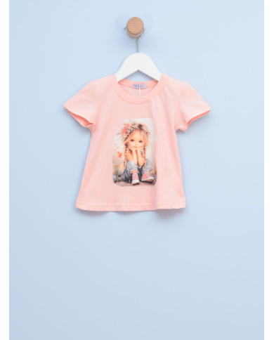 Bebi majica za devojčice 8-047