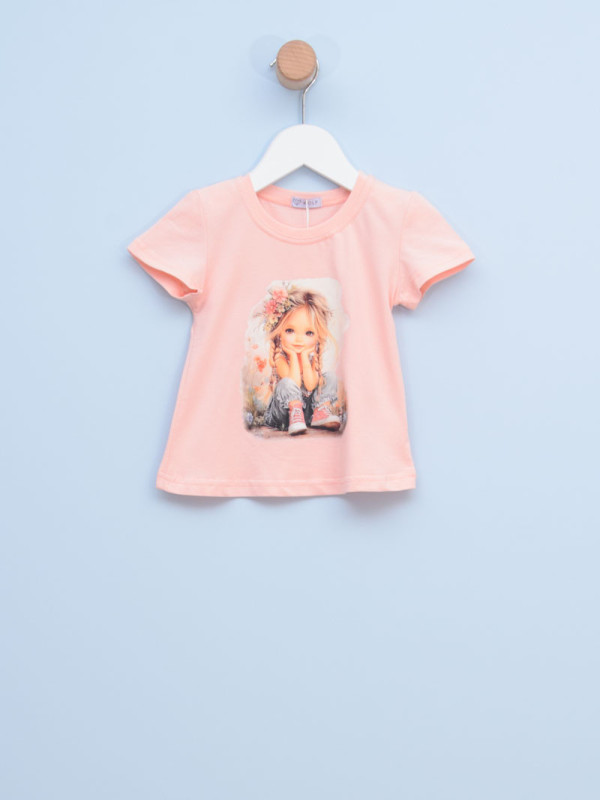 Bebi majica za devojčice 8-047