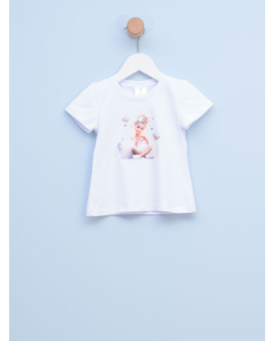 Bebi majica za devojčice 8-047
