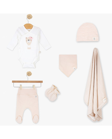 Set za iznošenje bebe devojčice PL26-8S6DL01