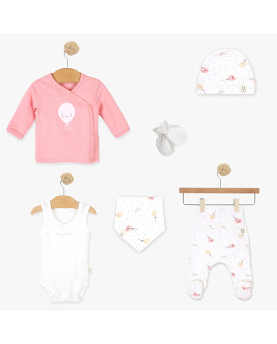 Set za iznošenje bebe devojčice PL26-8S6DH04