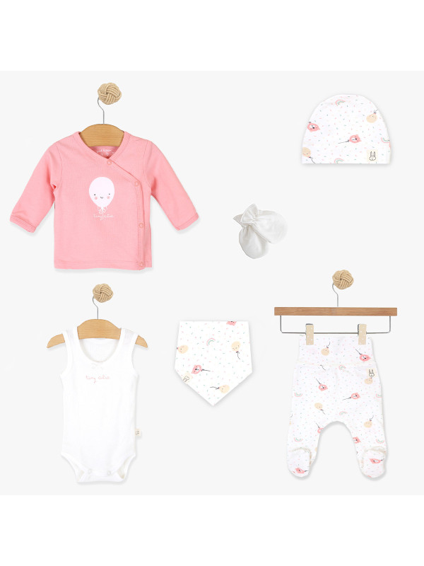 Set za iznošenje bebe devojčice PL26-8S6DH04