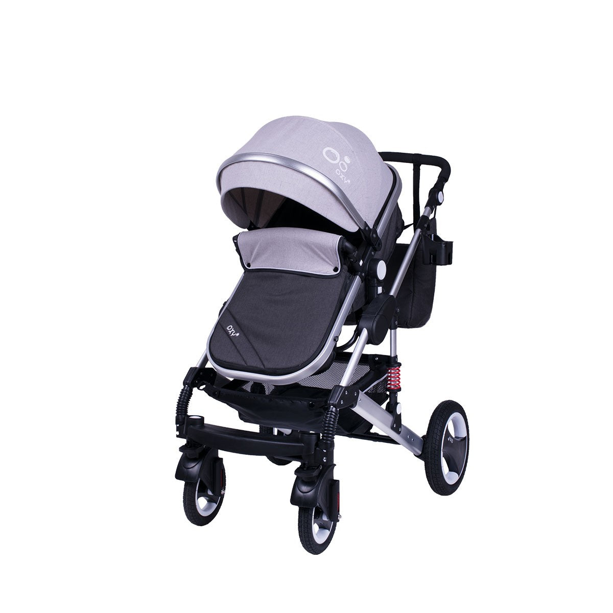 Jungle kolica 2u1 OXY siva