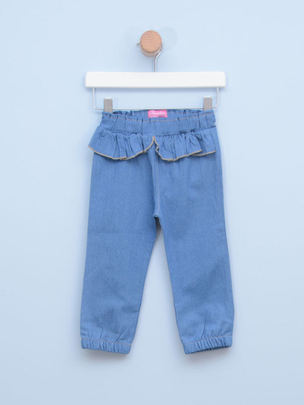 Bebi pantalone 11476 1 Teksas plava