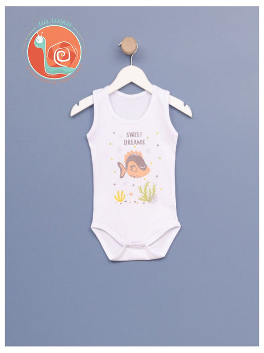 Bodi za bebe 0010 68 Bela