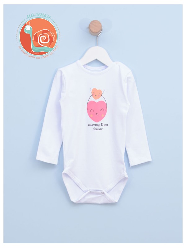 Bodi za bebe 0316 68 Bela