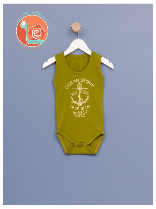 Bodi za bebe dečake 0010 68 Tamno zelena