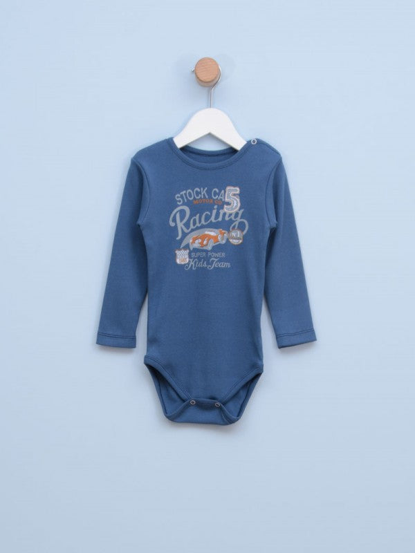 Bodi za bebe dečake 0316 68 Teget
