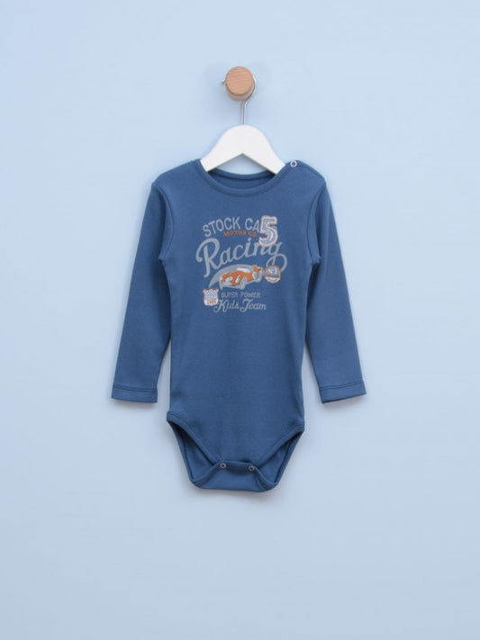 Bodi za bebe dečake 0316 68 Teget