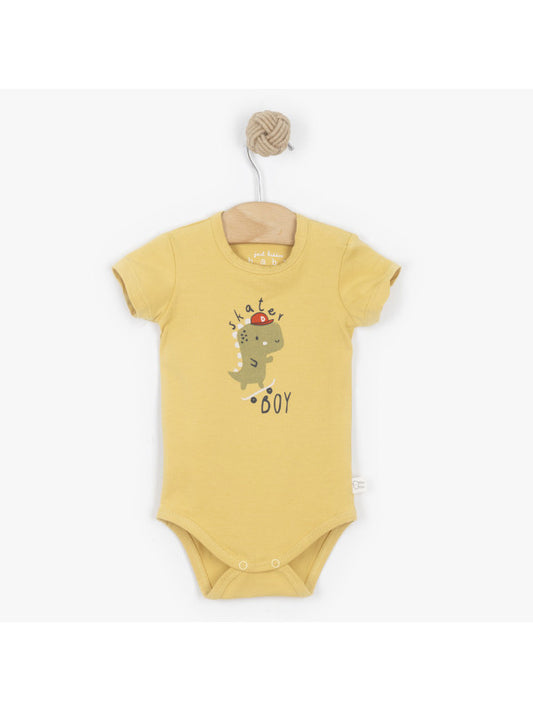 Bodi za bebe dečake PL24-1BOKR21 68 Oker