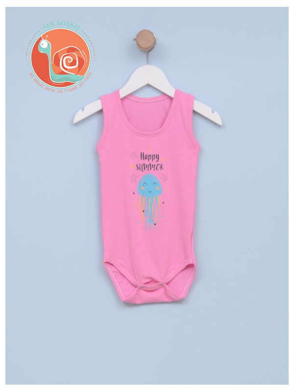 Bodi za bebe devojčice 0010 62 Roze