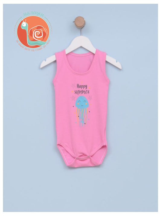 Bodi za bebe devojčice 0010 62 Roze