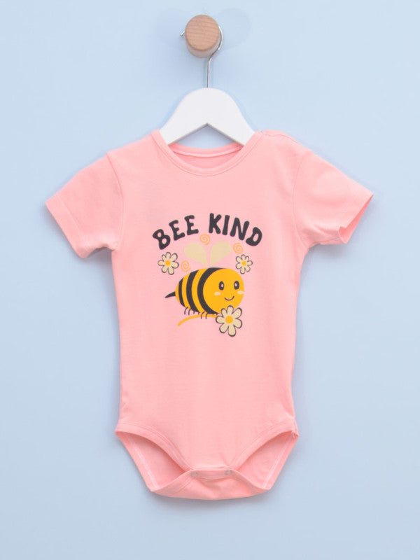 Bodi za bebe devojčice 0014 68 Roze