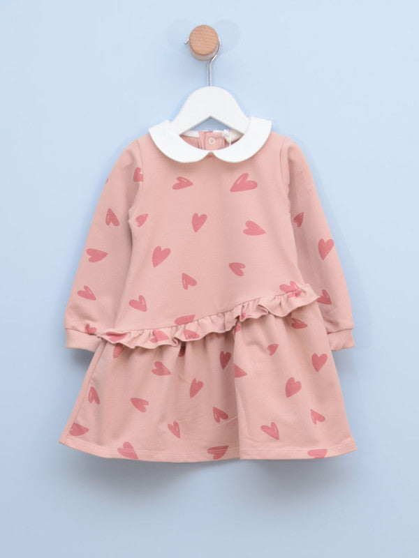 Haljina za bebe devojčice JZ25-2HA01 68 Roze