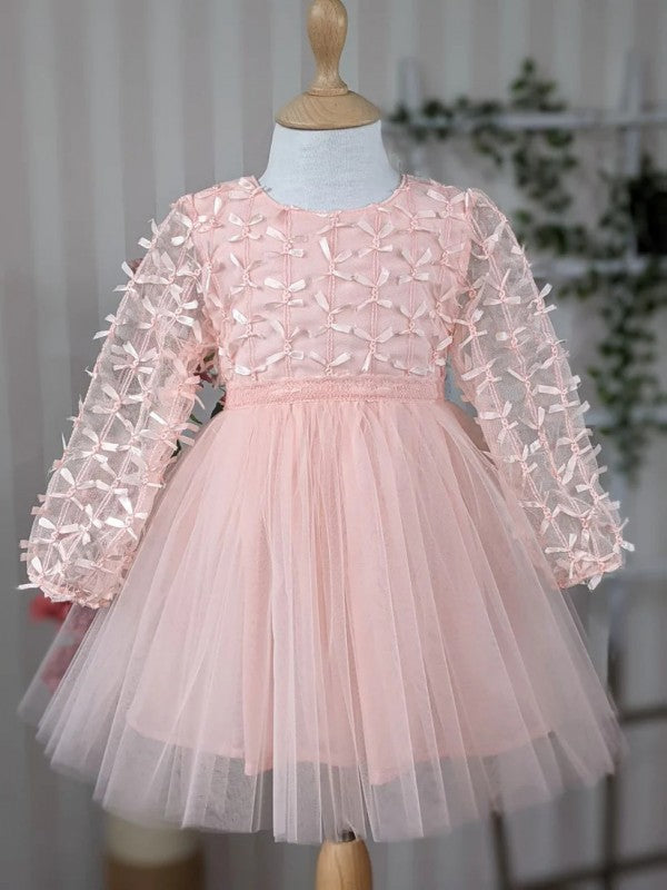 Haljina za devojčice 509 4 Roze