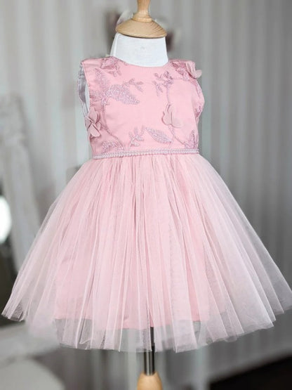 Haljina za devojčice 536 80 Roze