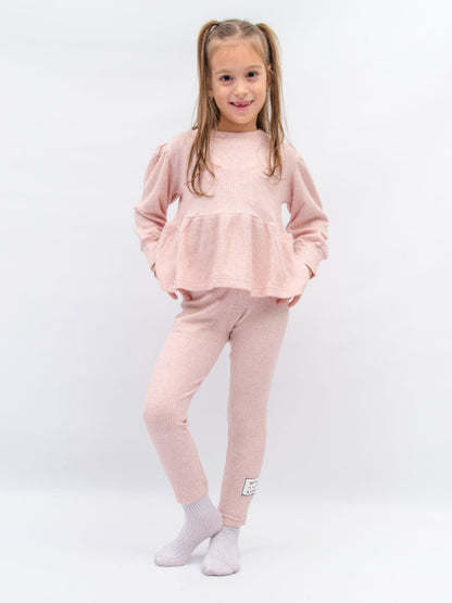 Komplet od trikotaže 7626 2 Roze