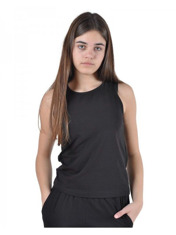 Majica za devojčice 32706 12 Crna