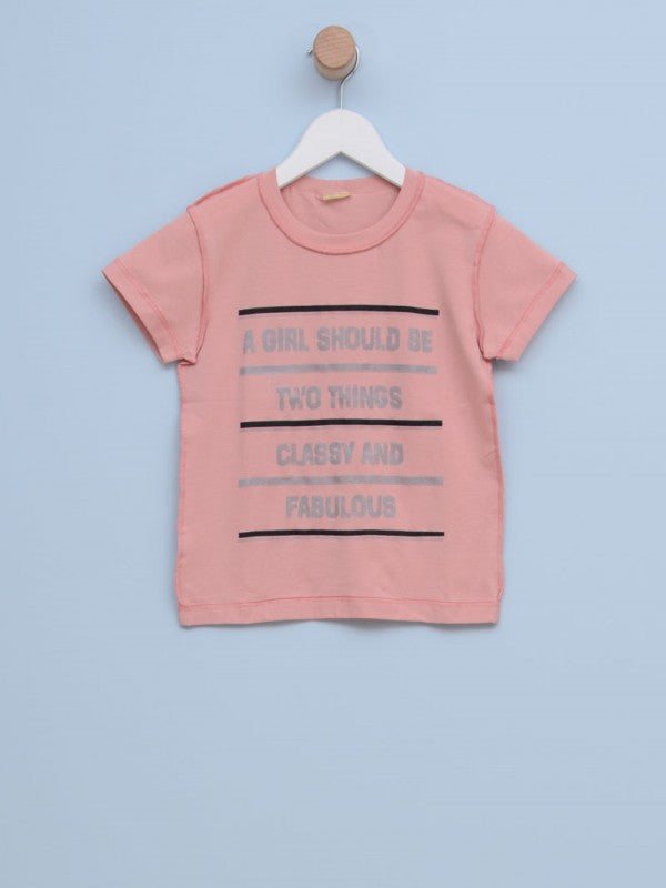 Majica za devojčice 4564 6 Roze