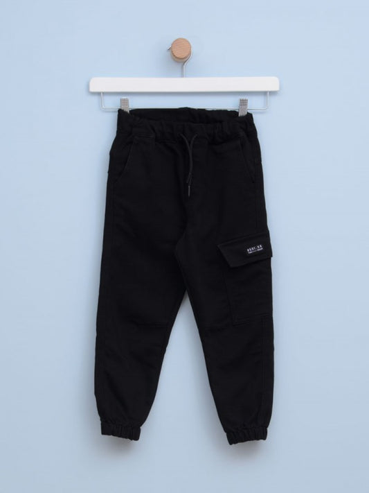 Pantalone džeparke za dečake 8880 6 Crna