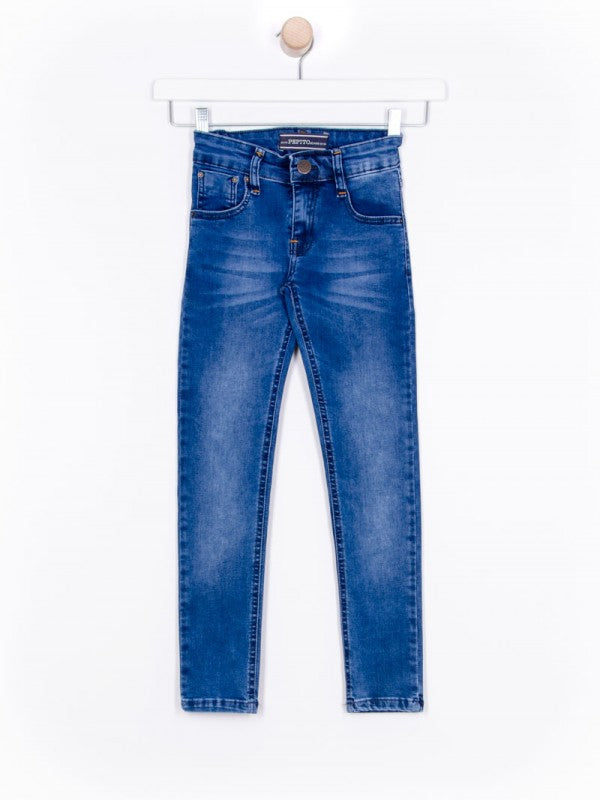 Pantalone-farmerke za devojčice 217 8 Teksas plava
