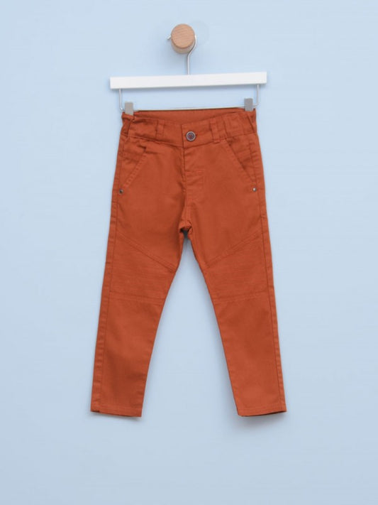 Pantalone za bebe dečake 103047 1 Braon