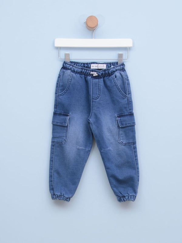 Pantalone za dečake 4685 1 Teksas plava