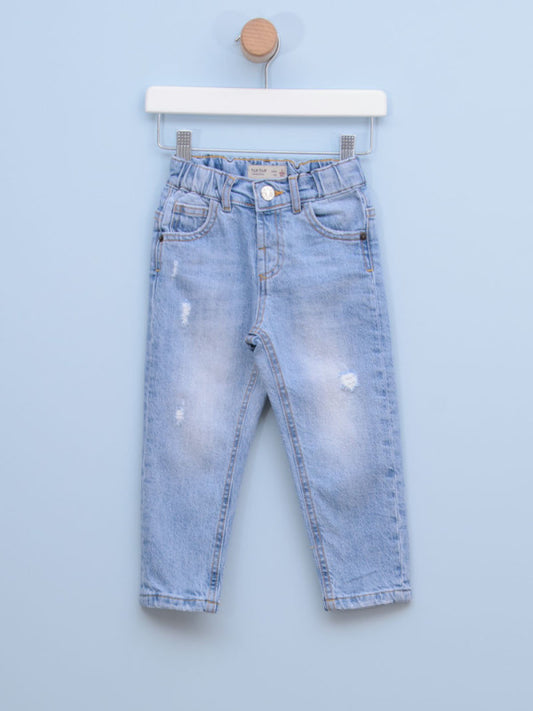 Pantalone za dečake 4693 1 Teksas plava