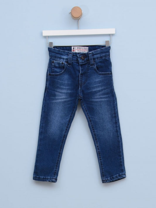 Pantalone za dečake 674 1 Teksas plava