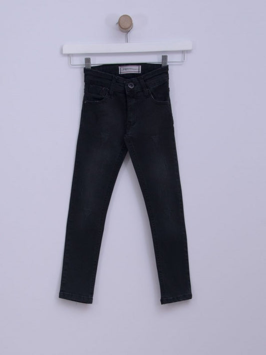 Pantalone za devojčice 221 6 Crna