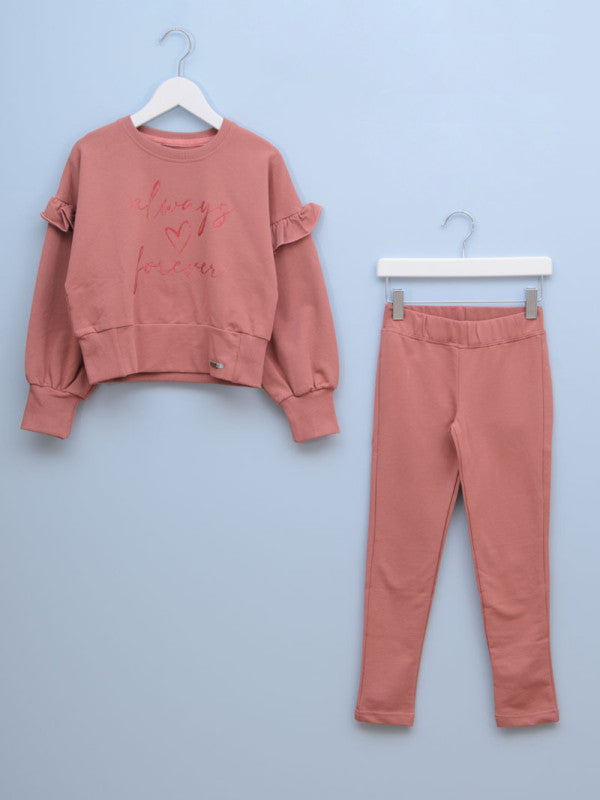 Trenerka za devojčice 25/41 2 Roze