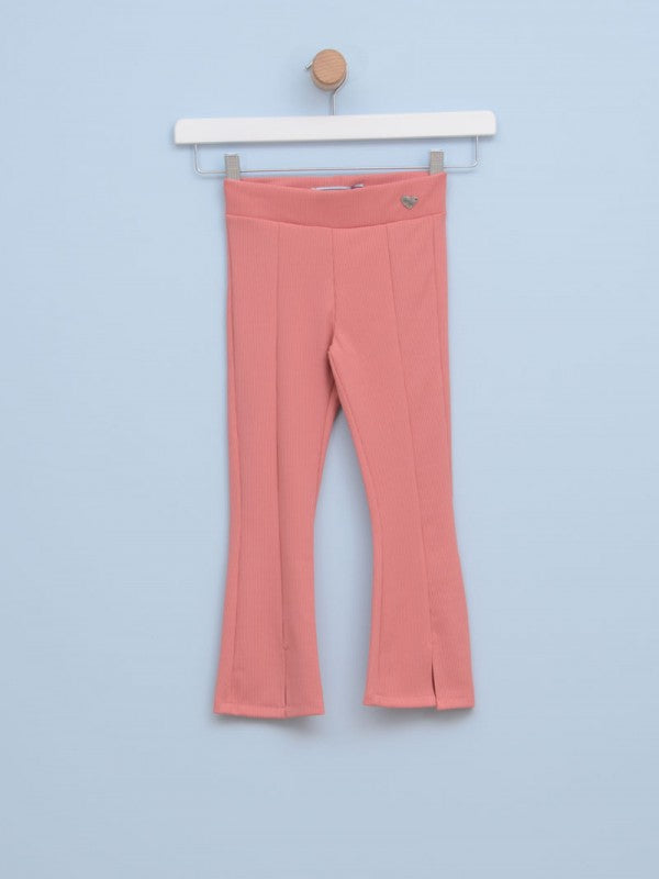 Zvonaste pantalone za devojčice 4007 14 Roze